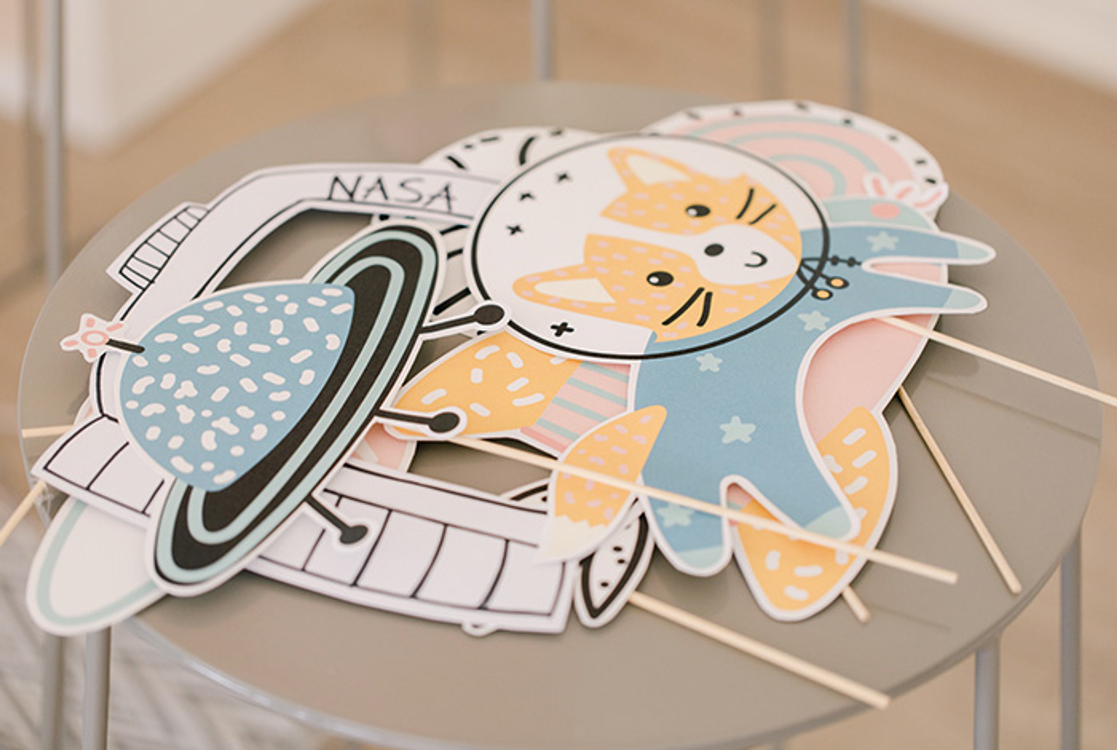 The little fox goes to the space! — 9