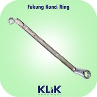 Fukung Kunci Ring 8 x 9 mm 75° - Kunci Stel Klep Motor Chrome Vanadium