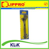 Lippro Kunci Inggris 12 Inch - Adjustable Wrench Black Chrome Heavy Duty