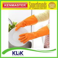 Kenmaster Sarung Tangan Karet Latex Glove Orange