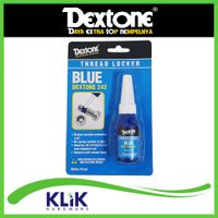 Dextone Thread Locker 10 ml 242 Biru - 271 Merah Lem Baud Baut Mur Trimpot