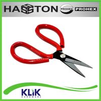 Hasston Prohex Gunting Kain Kulit Kertas - Gunting Kodok Serbaguna 7 Inch Merah