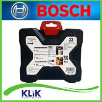 Bosch X-Line XLine 33 Pcs Mata Bor Kayu Beton Besi + Mata Obeng Set ORIGINAL