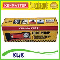 Kenmaster Pompa Sepeda Injak 1 Tabung - Pompa Angin Ban Motor Mobil Bola