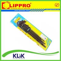 Lippro Kunci L Ballpoint Extra Long Set 9 Pcs - Ukuran Mili