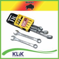 Bison Kunci Ring Pas Set 8 Pcs Ukuran 8 10 11 12 13 14 17 19 mm