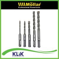 MOLLAR Mata Bor Beton SDS Plus Set 5 Pcs - Hammer Drill Bits 5 6 8 10 12 mm