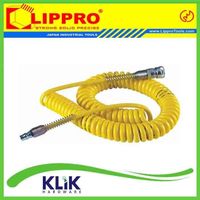 Lippro Selang Recoil Hose 6 meter - Selang Spiral Angin Kompresor