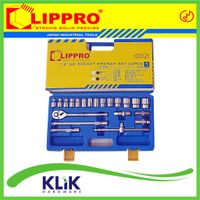 Lippro Kunci Shock Sock Sok Set 22 Pcs 8 - 32 mm Box PVC