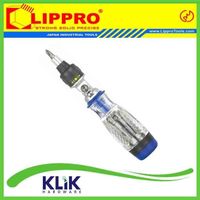 Lippro Obeng Ratchet 3 Way Set 15 Pcs - Obeng Rachet Multi Tool Serbaguna