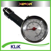 Xenon Alat Ukur Tekanan Angin Ban 100 Psi - Tire Pressure Gauge Dial Ukuran Angin Bulat