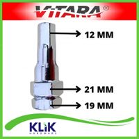 Vitara Kunci L 12 mm Buka Mur Baud Velg Ban Roda Racing - Baut Seneca Hex Bit H12