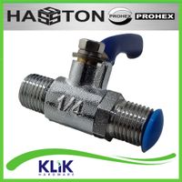 Hasston Prohex Kran Angin Kompresor Hato 1/4 Inch Air Cock Kuningan 3950-101 3950-103