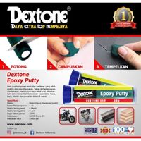 Dextone Lem Epoxy Putty Stick Dodol Lem Stik Porting Blok Mesin 56 Gram