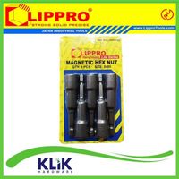 Lippro Magnetic Hex Nut Setter 8 x 65 mm - Mata Sock Roofing