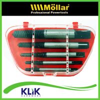 Mollar Tap Balik Set 5 Pcs Cabut Buka Baut Rusak Patah Screw Extractor