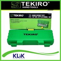 Tekiro Kunci Shock Sock Sok Set 10 Pcs 8 - 24 mm Motor Mobil Box PVC