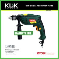 Ryobi Mesin Bor 13 mm Impact Besi Beton Kayu Tembok HID-710 Heavy Duty Variable speed