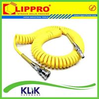 Lippro Selang Recoil Hose 12 meter - Selang Spiral Angin Kompresor