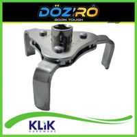 Doziro Kunci Oli Filter 3 Kaki - 2 Way Oil Filter Wrench 1/2 Inch Sock