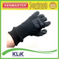 Kenmaster Sarung Tangan Pelindung Safety Hitam