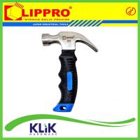 LIPPRO Palu Kambing Mini Gagang Karet Palu Cebol Gagang Fiber 8 oz Cabut Paku