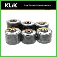 Amplas Susun 4 Inch Flap Disc Ampelas Gerinda Tumpuk Grit 60 80 100 120 150 180 240 400