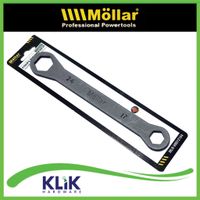 MOLLAR Kunci Tutup Klep Lurus 17 x 24 Buka Blok Mesin - Roda Belakang Motor Matic