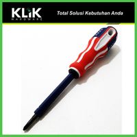 USA Flag Obeng Tespen Testpen AC Listrik 2 Way Bolak Balik Bendera