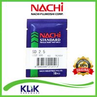 Nachi Mata Bor Besi HSS 2.5 mm Asli Original