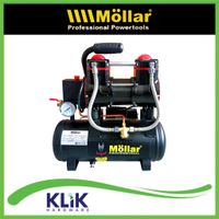 Mollar Kompresor Oil Less Silent  1 HP 10 Liter Oilless 750 Watt 1510BP-R