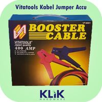 Vitatools Kabel Booster 400 Ampere - Kabel Jumper Accu 400 A