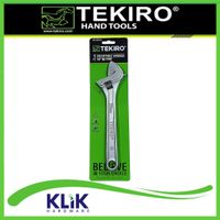 Tekiro Kunci Inggris 10 Inch - Adjustable Wrench Satin Finished