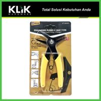 KDK Tang Snap Ring Circlip 2-In-1 Lurus Buka Tutup 10 - 40 mm 2 Fungsi