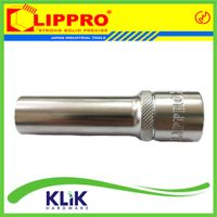 Lippro DEEP Socket 1/2 Inch 21 mm 6 PT - Lippro Mata Sok Panjang