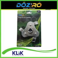 Doziro Kunci Oli Filter 3 Kaki - 2 Way Oil Filter Wrench 1/2 Inch Sock
