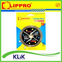 Lippro Diamond Wheel X-Turbo 4 Inch Mata Gerinda Potong Keramik Granit Marmer Basah Kering