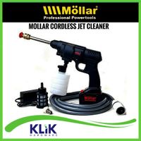 Mollar Cordless Jet Cleaner Mesin Cuci Motor AC Mobil 24 Volt Baterai
