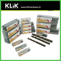 IWA Mata Bor Besi Stainless Steel HSS Cobalt Drill Bits Pilih Ukuran 3 3.5 4 4.5 5 6 8 mm