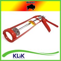 Bison Alat Tembak Lem Kaca Silikon Botol - Tembakan Lem Sealant Tabung Caulking Gun