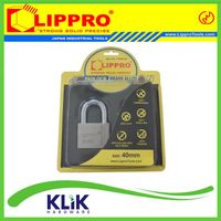 Lippro Gembok 40 mm - Gembok Anti Cairan Kimia - Anti Potong