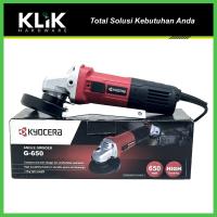 Ryobi Kyocera Mesin Gerinda Tangan 4 Inchi G-650 Angle Grinder 650 Watt