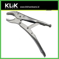 KDK Tang Buaya Bulat 10 Inch Locking Grip Pliers Curved Tang Jepit 10" Japan