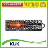 Kenmaster Obeng Kunci Shock Sock Set 28 Pcs - Screwdriver Sok Set 28 Pcs