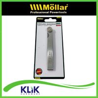 Mollar Stel Klep Fuller Blade 17 Pcs - Feeler Gauge 0.02 - 1 mm Motor Mobil