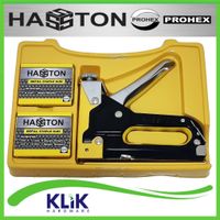 Hasston Prohex Staples Gun Tembak 3-in-1 Gun Tacker Hekter Jok 3 Way 4090-004