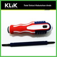 USA Flag Obeng Tespen Testpen AC Listrik 2 Way Bolak Balik Bendera