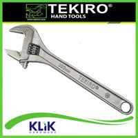 Tekiro Kunci Inggris 12 Inch - Adjustable Wrench Satin Finished