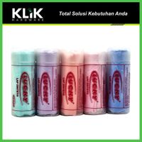 Lucky Kain Lap Kanebo Tebal Plas Chamois Synthetic Cloth Warna Warni