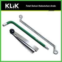 Paket Tune Up Motor Set 3 Pcs Stel Klep Buka Caliper Rem T40 Honda 4-In-1 Feeler Gauge Kunci Ring 8 x 9 mm